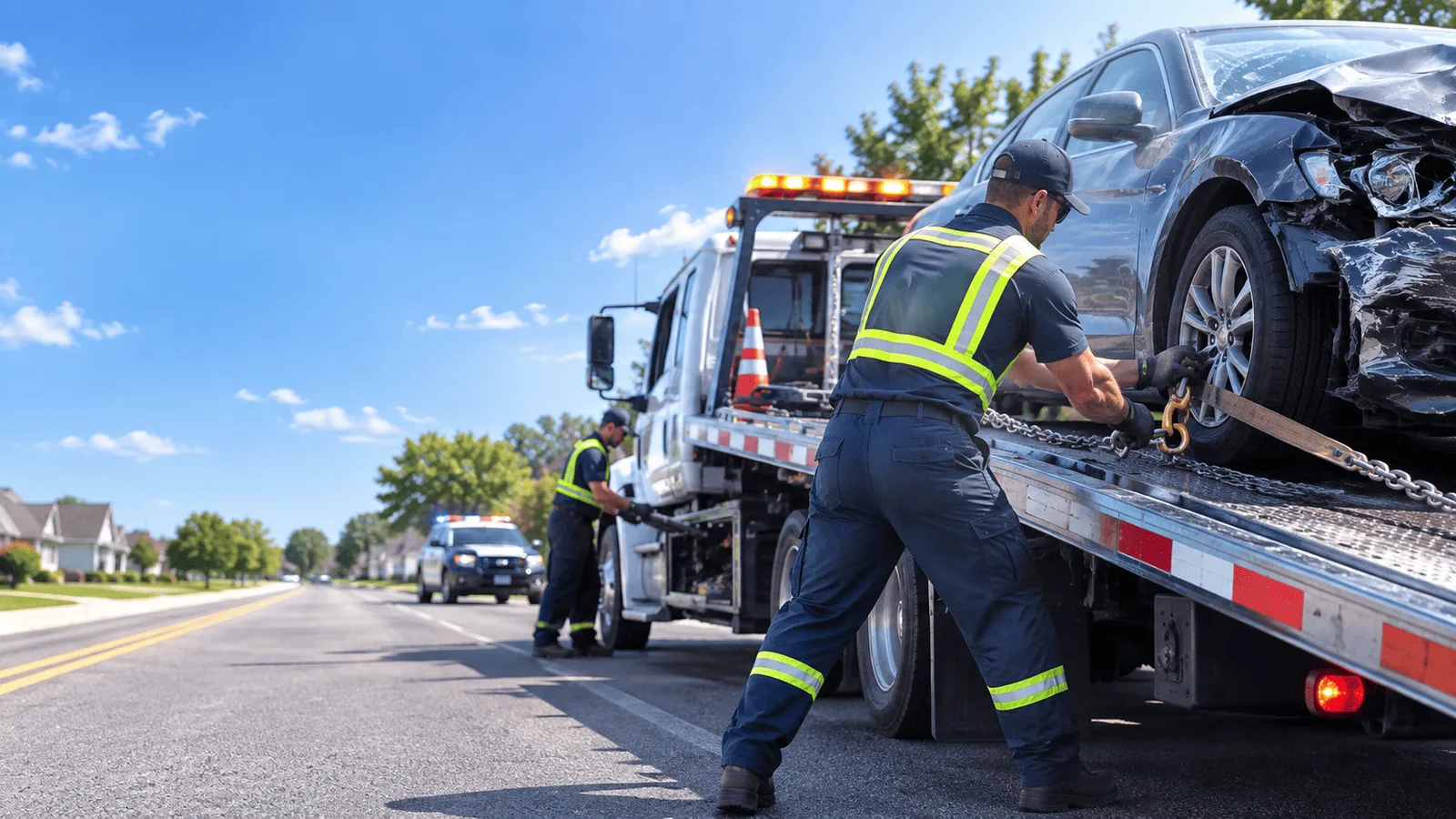 Accident Towing Service in Pomona, CA near me